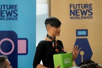 evento Future News, na Escócia