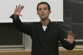 Gabriel Guimarães, um dos melhores alunos da sua turma na universidade mais renomada do mundo