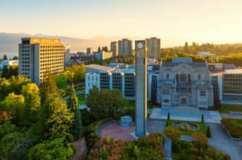 graduação no Canadá na UBC, a University of British Columbia, no Canadá
