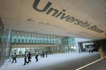 Campus da Universita Bocconi, em Milão, Itália