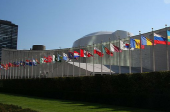 Prédio da Assembleia Geral da ONU, em Manhattan, NYC