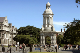 campus do Trinity College Dublin, na Irlanda