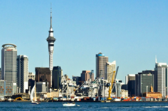 Auckland, na Nova Zelândia