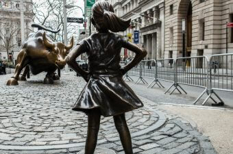 "Fearless Girl", em Wall Street
