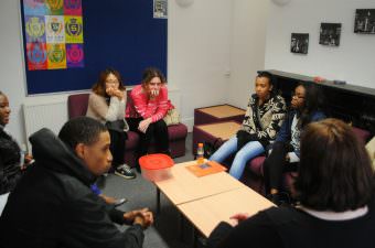 sala de aula de inglês