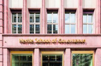 Fachada da Hertie School of Governance, em Berlim