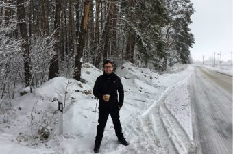 Tales Menezes intercâmbio na Ucrânia AIESEC