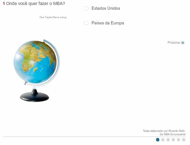 [Pos] Teste de MBA