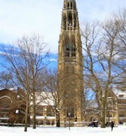 campus de Yale no inverno