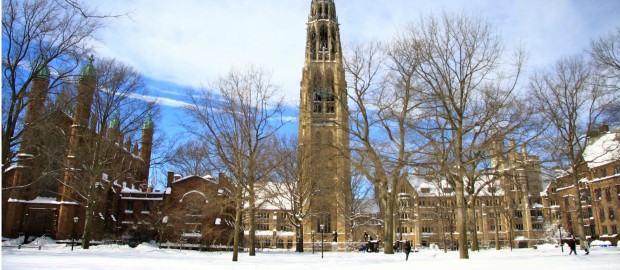 campus de Yale no inverno