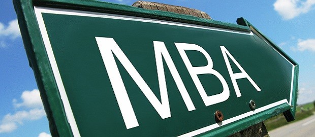 placa indicando MBA