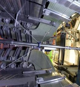 Interior do laboratório no CERN