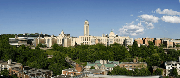 campus da Universidade de Montréal, em Montréal, Canadá