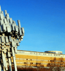 Campus da Universidade de Umea, na Suécia