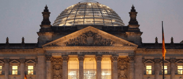 O prédio do Reichstag, parlamento alemão, em Berlim