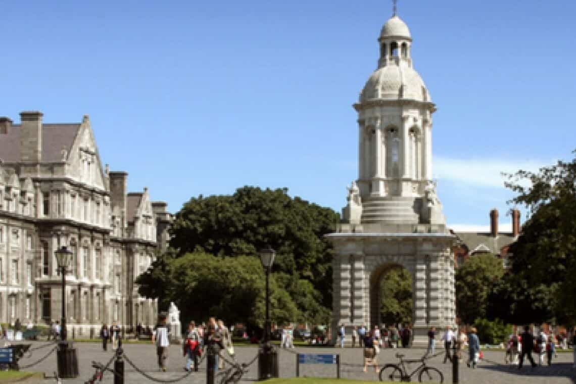 Trinity College oferece bolsa de mestrado na Irlanda