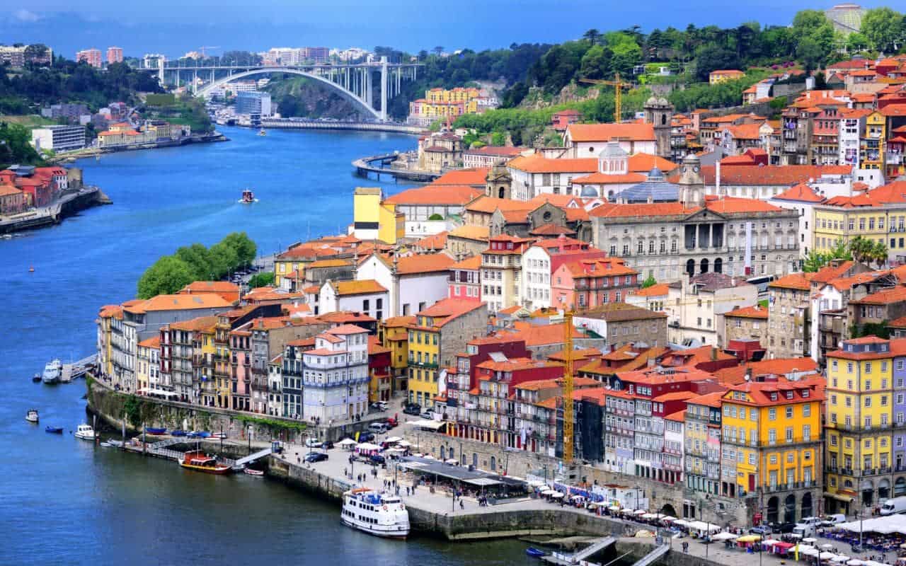 Cidade do Porto, em Portugal