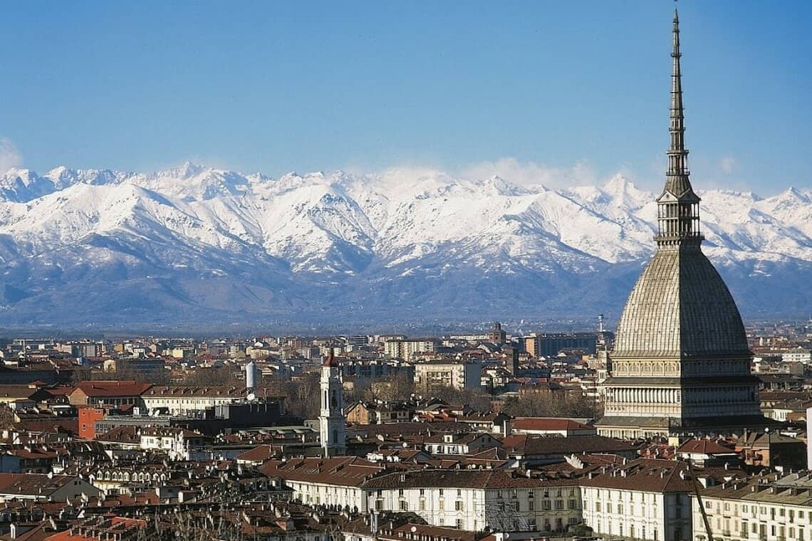 Cidade de Torino, na Itália