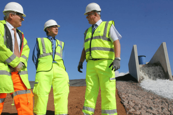 profissionais de gestão hídrica sustentável