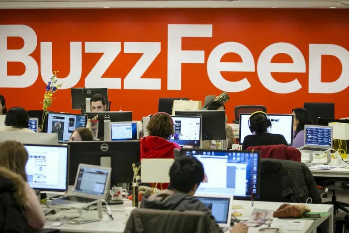 escritório do Buzzfeed