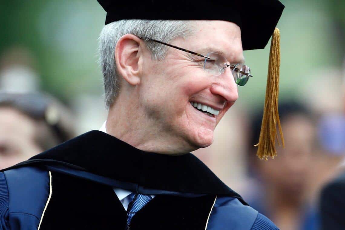 Tim Cook, um dos melhores discursos de formatura 2017