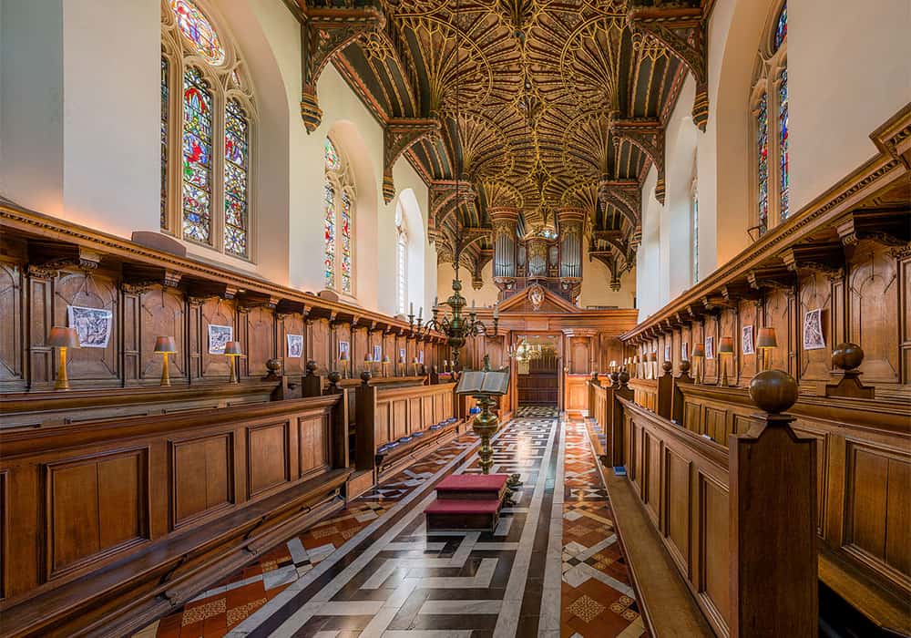 Sala de Aula Histórica da Universidade de Oxford