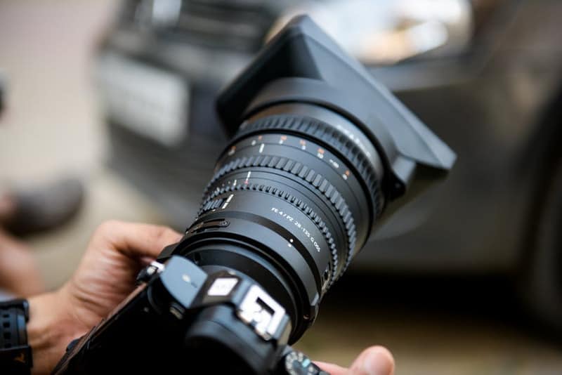 Câmera de cinema - bolsas para cineastas independentes
