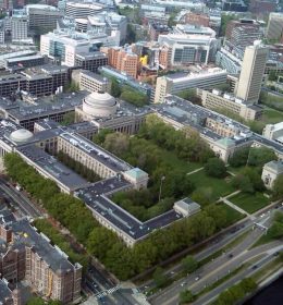 MIT - Visão aérea do campus - melhores universidades do mundo