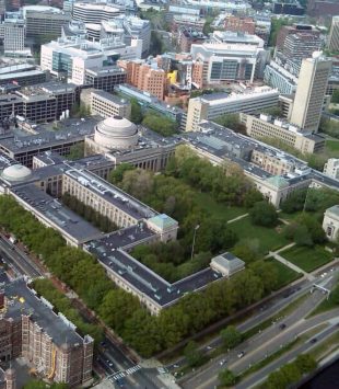 MIT - Visão aérea do campus - melhores universidades do mundo