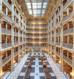 Biblioteca George Peabody / pó-sgraduação no exterior
