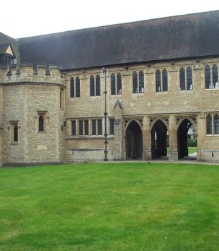 Saint Cross College, na Universidade de Oxford