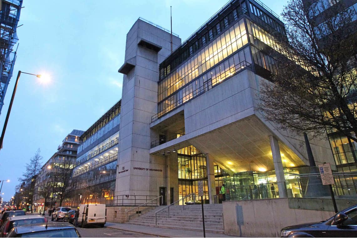 Conheça a Universidade de Westminster, no centro de Londres