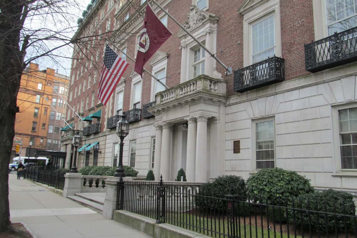 Sede do clube de ex-alunos de Harvard em Boston
