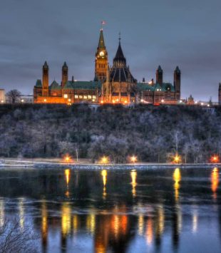 Montanha do parlamento de Ottawa