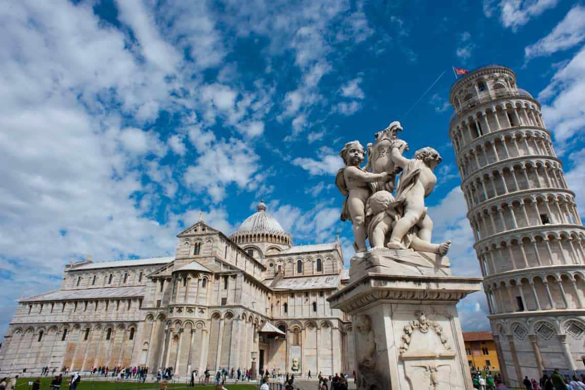 Torre de Pisa - Intercâmbio na Itália