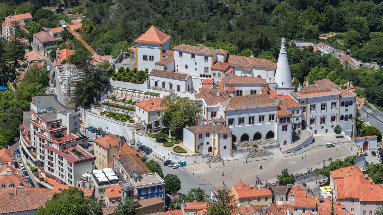 Palácio Nacional de Sintra - estudar em Portugal