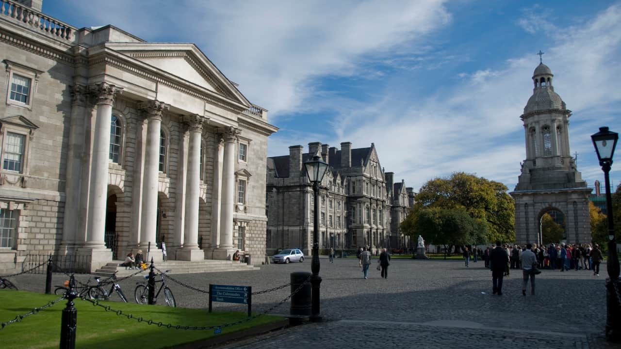 Trinity College Dublin - bolsas de mestrado na Irlanda