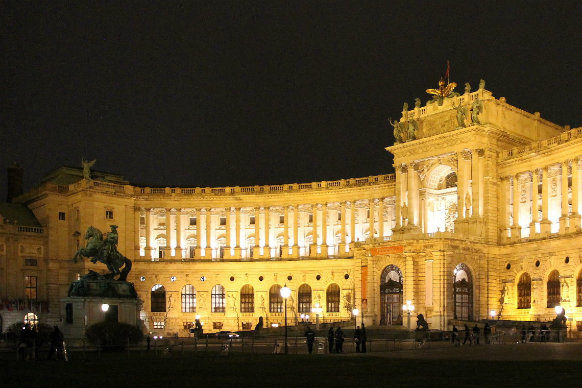 Palácio de Hofburg na Áustra - Peter Drucker Challenge