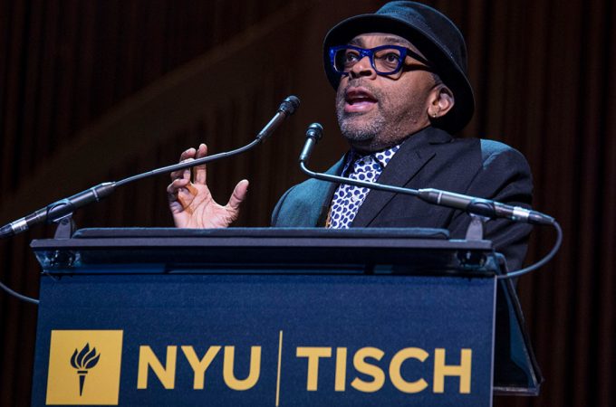 Spike Lee na NYU - diretores negros