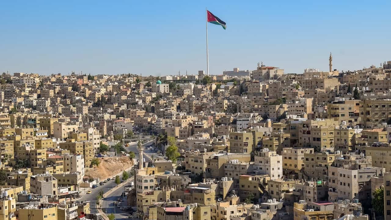 Cidade de Aman, capital da Jordânia