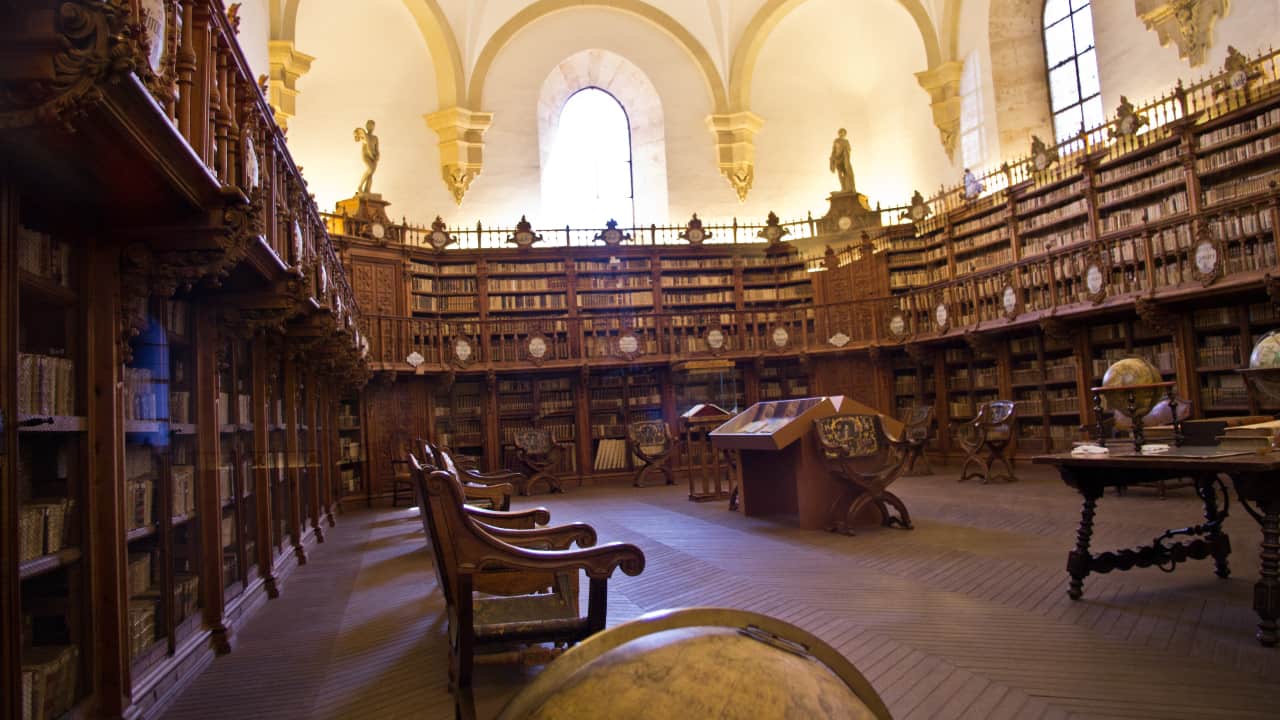Biblioteca da Universidade de Salamanca - universidades mais antigas do mundo