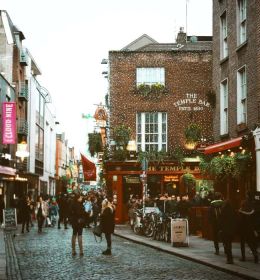 Imagem da cidade de Dublin, na Irlanda