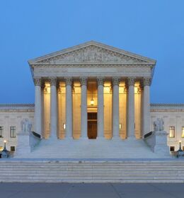 Fachada da Suprema Corte dos Estados Unidos, em Washington D.C.