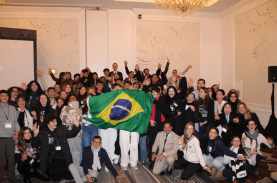 Brazilian at Yale MUN 52 in New Haven